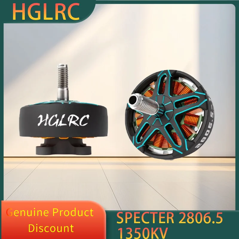 

HGLRC SPECTER 2806.5 1350KV 4-6S бесщеточный двигатель для FPV Freestyle 7 дюймов дальнего действия X8 Cinelifter дроны DIY Запчасти
