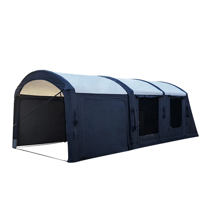 

New Large Air House Tent Easy Set up Extend 19 Sqm air Pole Glamping Cabin Inflatable Camping Tent Party Event Outdoor