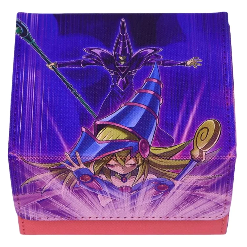 Black Magician Girl Chronicle Sorceress Yu-Gi-Oh! Card Case Diy Quality Leather Action Toy Figures Game Collection Storage Box