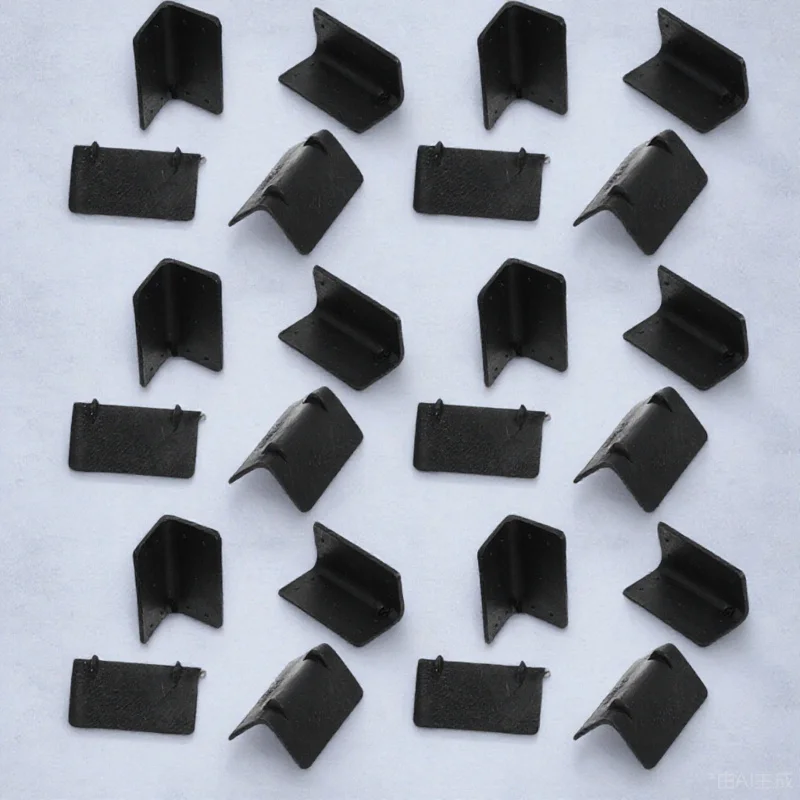 100Pcs Cargo Protection Corner Guards Plastic Packing Strap Shipping Box Edge Protectors Corner Protectors Desk Edge Protector
