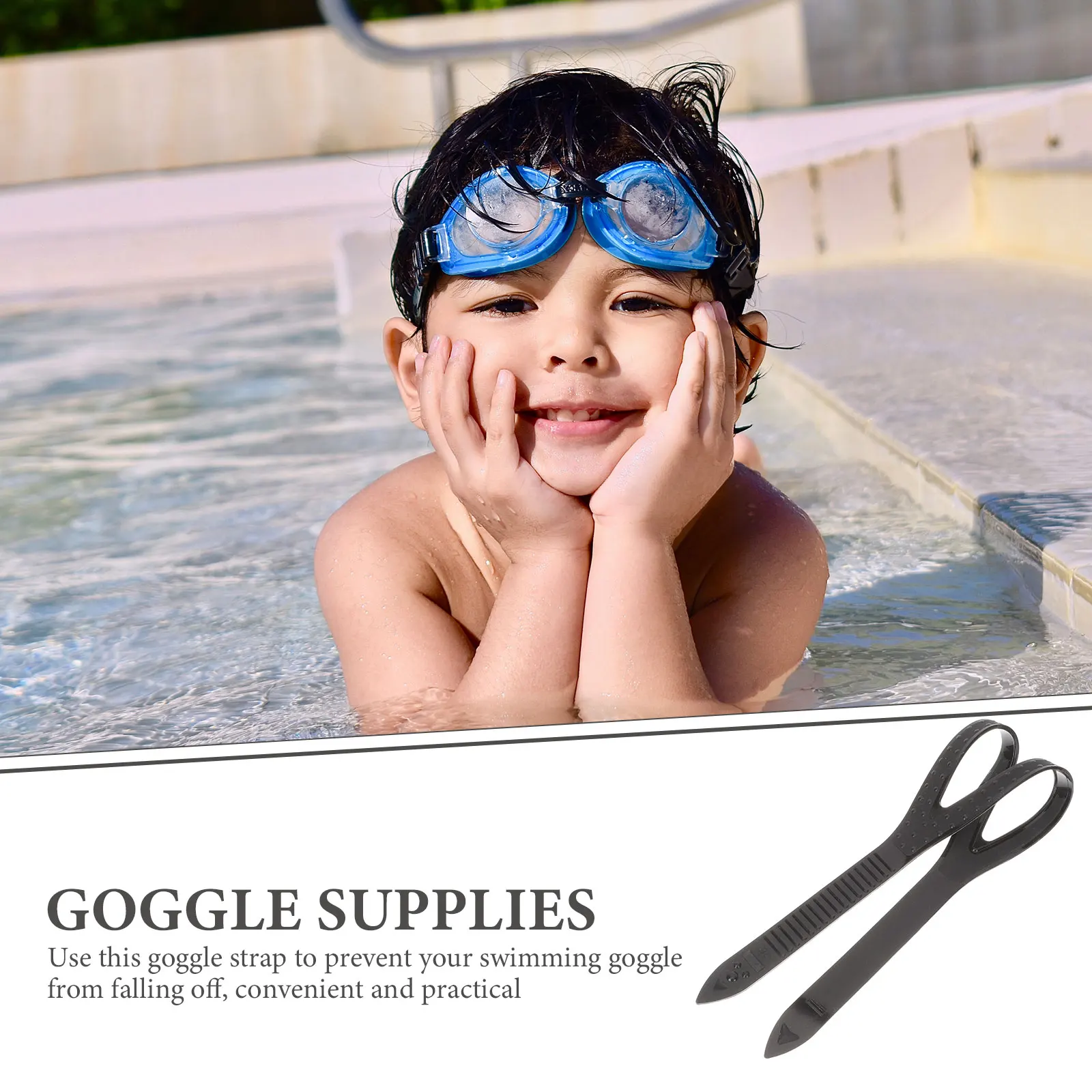 Swim Goggle Band Replacement Silicone Diving Lens Belt Goggles Strap Glasses Gel