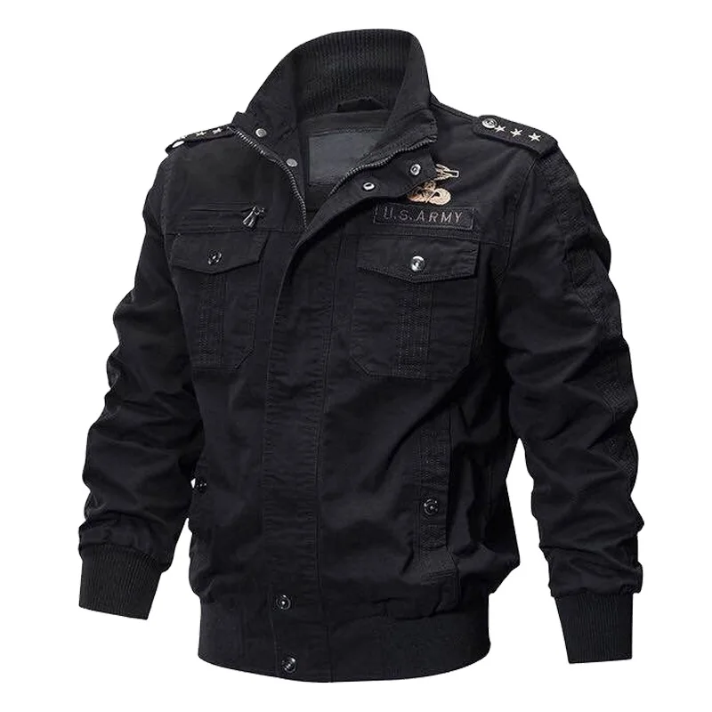 Militair Jasje Mannen Wwii Duits Uniform Militair Tactisch Kleding Voor Mannen Winter Thermische Jas Werkkleding Heren Heavy Duty