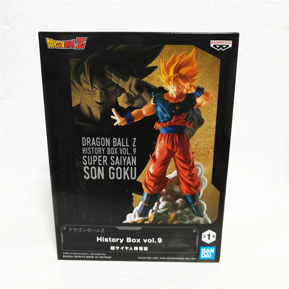 Banpresto Dragon Ball Z History Box 9 Super Saiyan Son Goku Action Figures Anime Dragon Ball Figurine Toys Model Gift