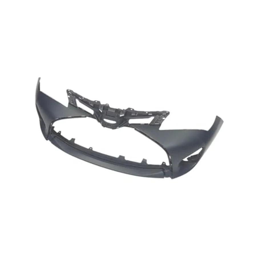 متوافق مع غطاء المصد الأمامي تويوتا ياريس 20152017 هاتشباك. ثقوب مصابيح الضباب الجديدة معدة TO1000408 #6