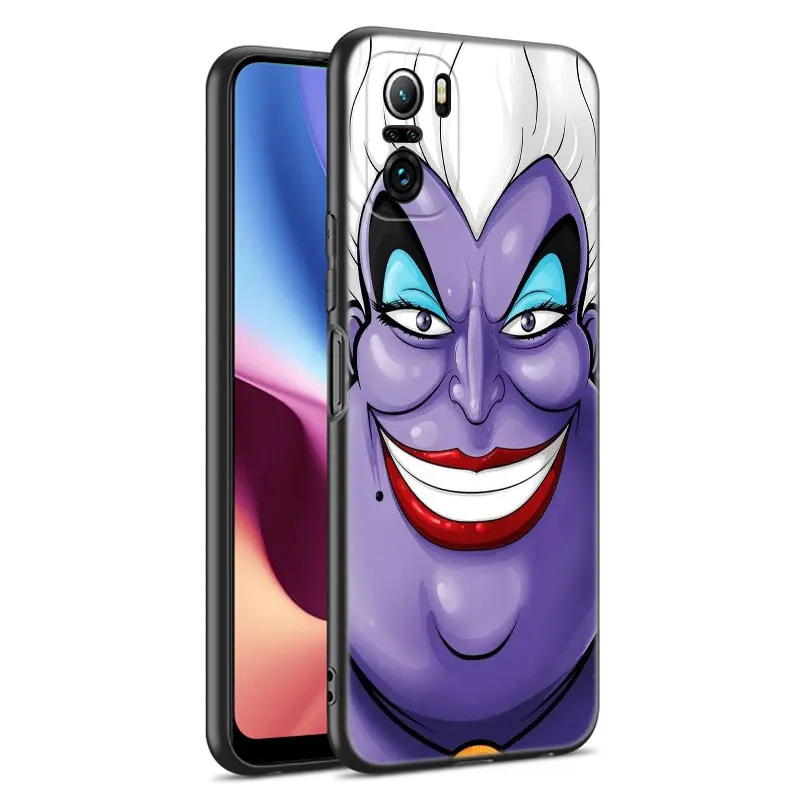 Evil villanos HADES funda de silicona negra para teléfono Xiaomi, POCO X3, X4, NFC, F4, GT, F5, F6, M3, M4, M6, X5, X6 Pro, 5G, M5, C55, C65