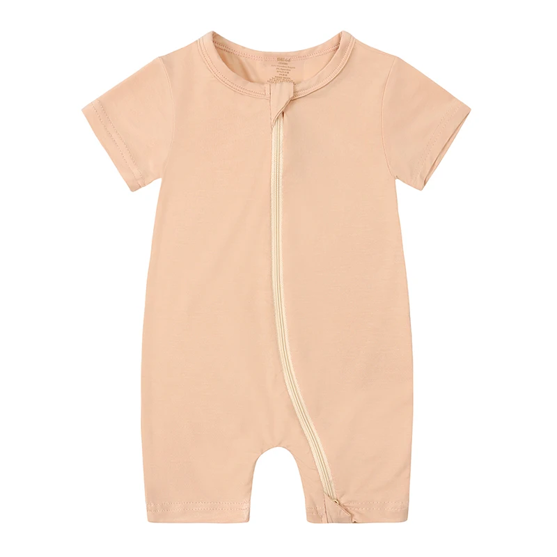 2026 sommer Neugeborenen Jungen Mädchen Strampler Kostüm Bambus Strampler Baby Jungen Kleidung Für 0-24 M Infant Mädchen body One-stück – Detail 4