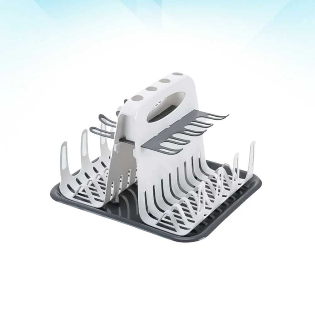 

Bottle Drying Rack 8 Bottles Accessories Eco Friendly Material Flexible Branches Easy Pour Bottom Tray