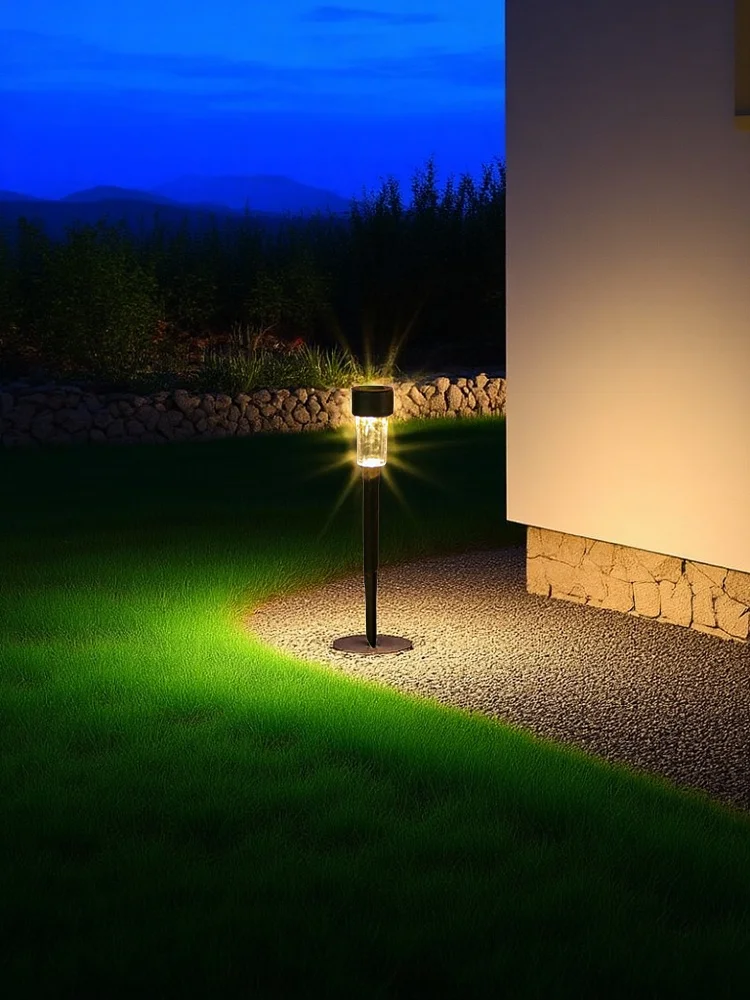 Pop Solar Light Garden Decoration Tools Outdoor Solar Powered Lamp Waterproof Landscape Lighting For Pathway Patio Yard Lawn