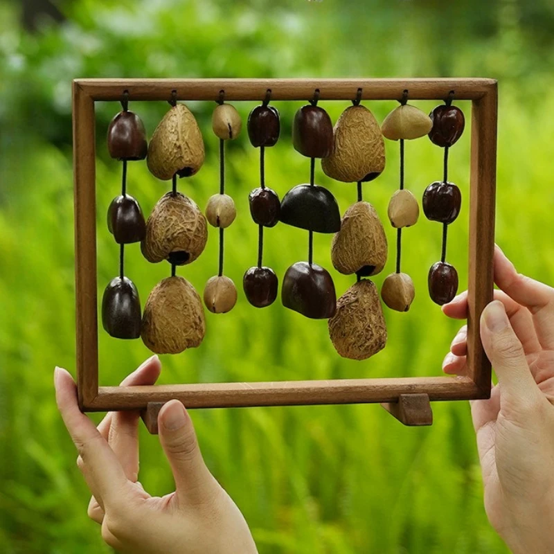 الجوز قذيفة الرياح الدقات التأمل الصوت شفاء الرياح الدقات اليقظة اليوغا أجراس الاسترخاء الروحي الآلات الموسيقية #2