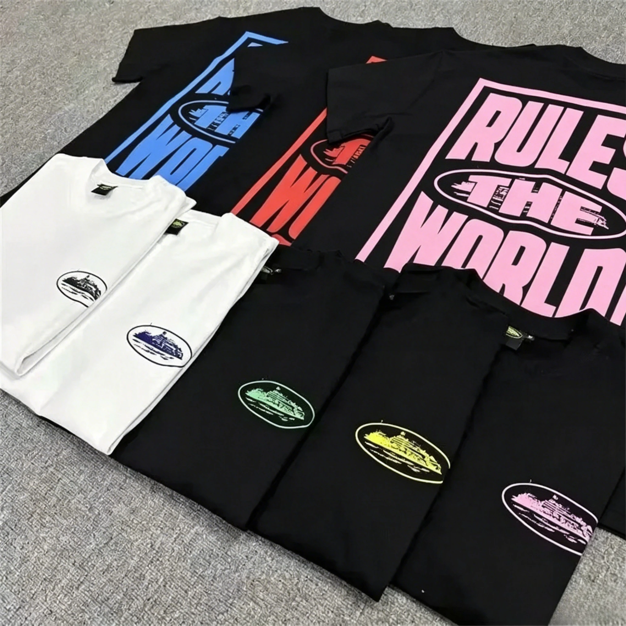 New Pepe Printed Men's T-shirt for Summer 2026 Classic and Fashionable High-quality Cotton T-shirt with Round Neck for Summer