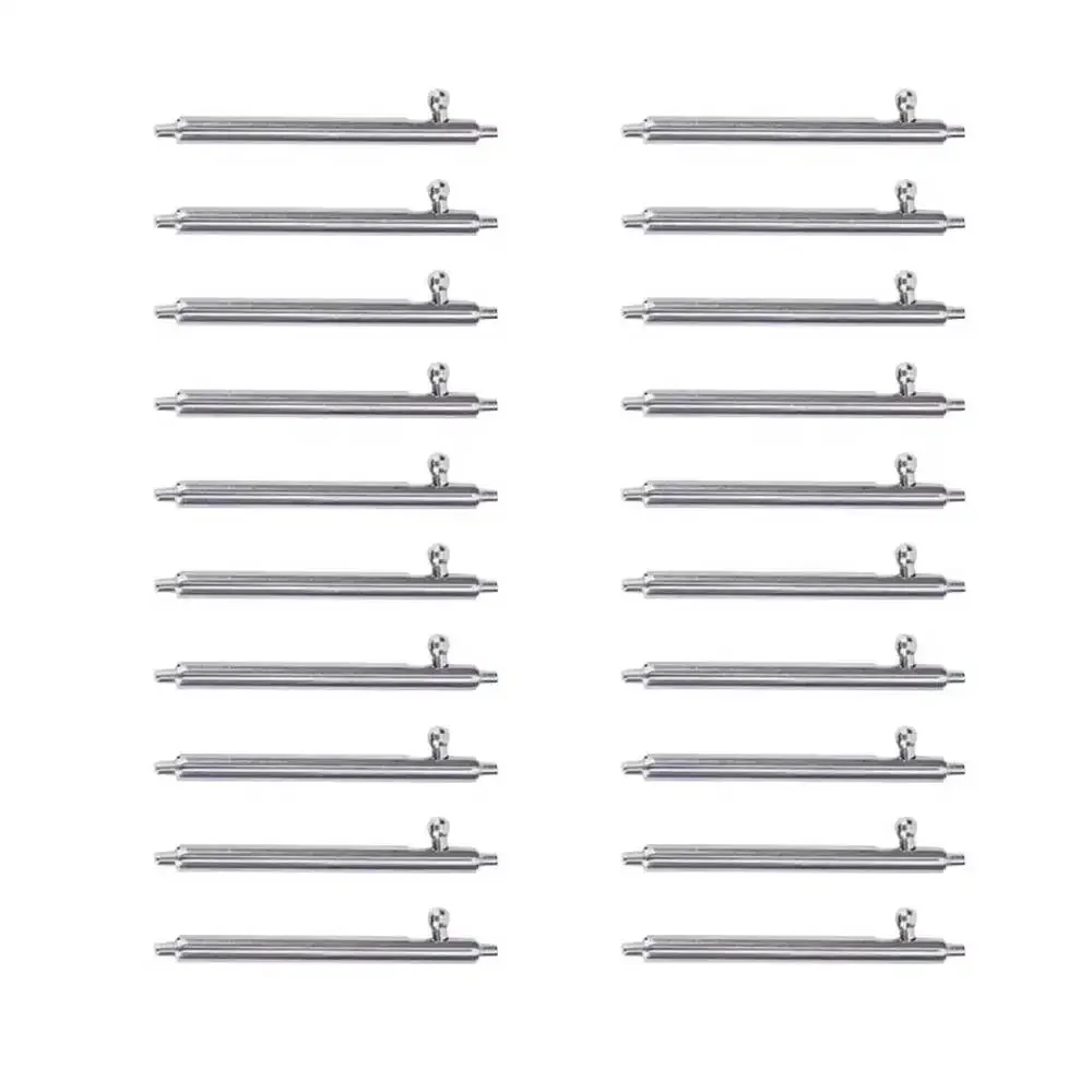 20MM 22MM 10PCS 1.8mm Diameter Watch Pin Pepair Tools & Kits Quick Release Watch Strap spring Bars Pins 24mm 18MM 23MM 16MM 19MM