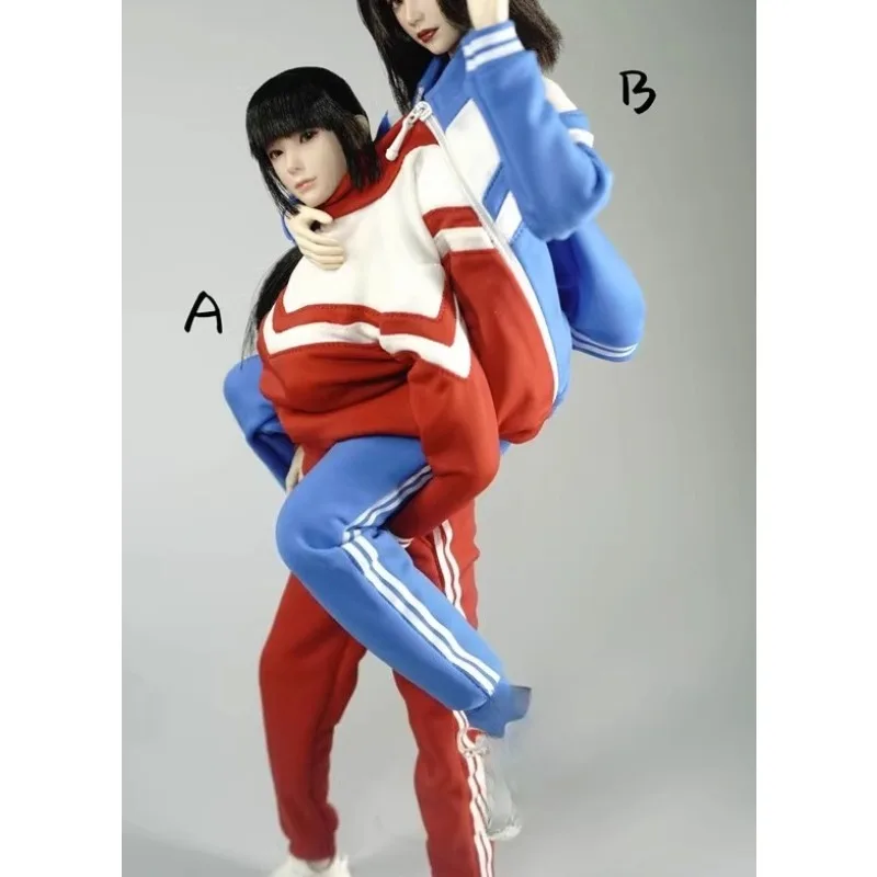 

1/6 Scale Youth Student Uniform Set High School Campus Style Two Colors Clothes Model for 12" Female Soldier Figure Toys