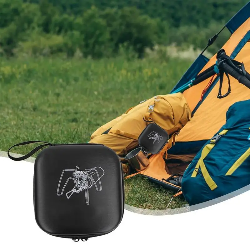 屋外ストーブ用収納バッグ,防水キャリングバッグ,ダブルジッパー,防塵,再利用可能,厚手,5x5x3インチ