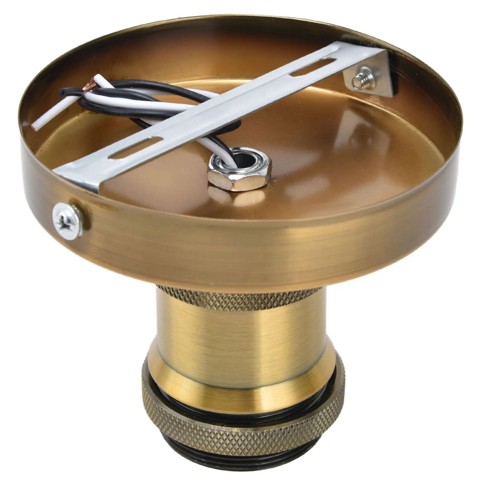 E27 Lamp Holder Vintage E26 E27 Lamp Socket Ceiling Lamp Holder with Accessories for Kitchen Bedroom Living Room Lamp Holder