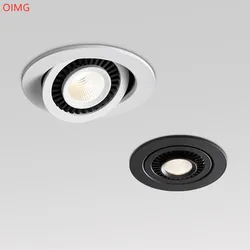 Recessed Dimmable LED Downlights 360 Degree Rotation Adjustable 7W/9W12W/15W20W24W Ceiling Lamp Spot Light For Home illumination