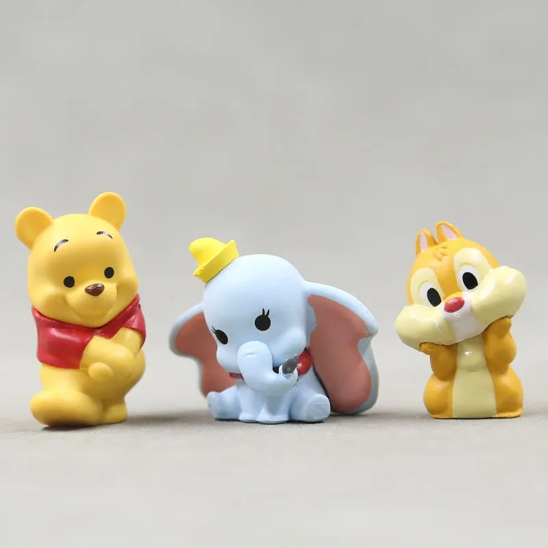 ตุ๊กตามิกกี้ มินนี่ วินนี่ วัสดุสำหรับงาน DIY ปะติด ตกแต่งรถยนต์ ตกแต่งเค้ก ตกแต่งโต๊ะ