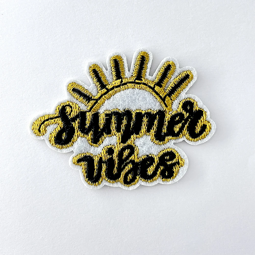 Summer Vibes Aufnäher: Bestick – Summer Clothing Vibes Bewertung und Preis