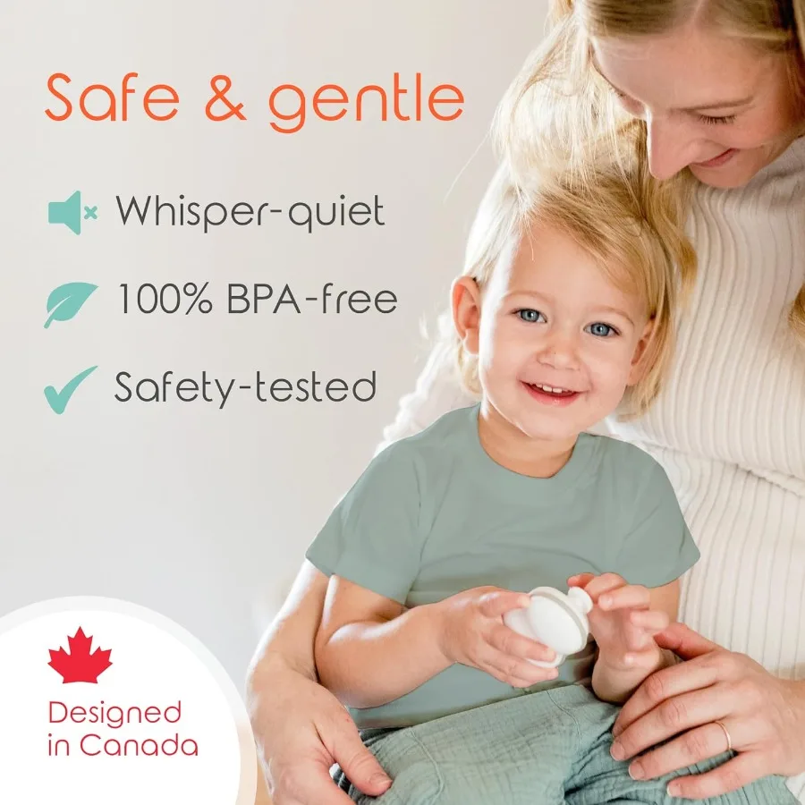 เครื่องตัดเล็บเด็กอัตโนมัติแบบไฟฟ้า ปลอดภัย ปลอดสาร BPA ผ่านการทดสอบความปลอดภัย สำหรับเด็กทารก 0-12 เดือนขึ้นไป