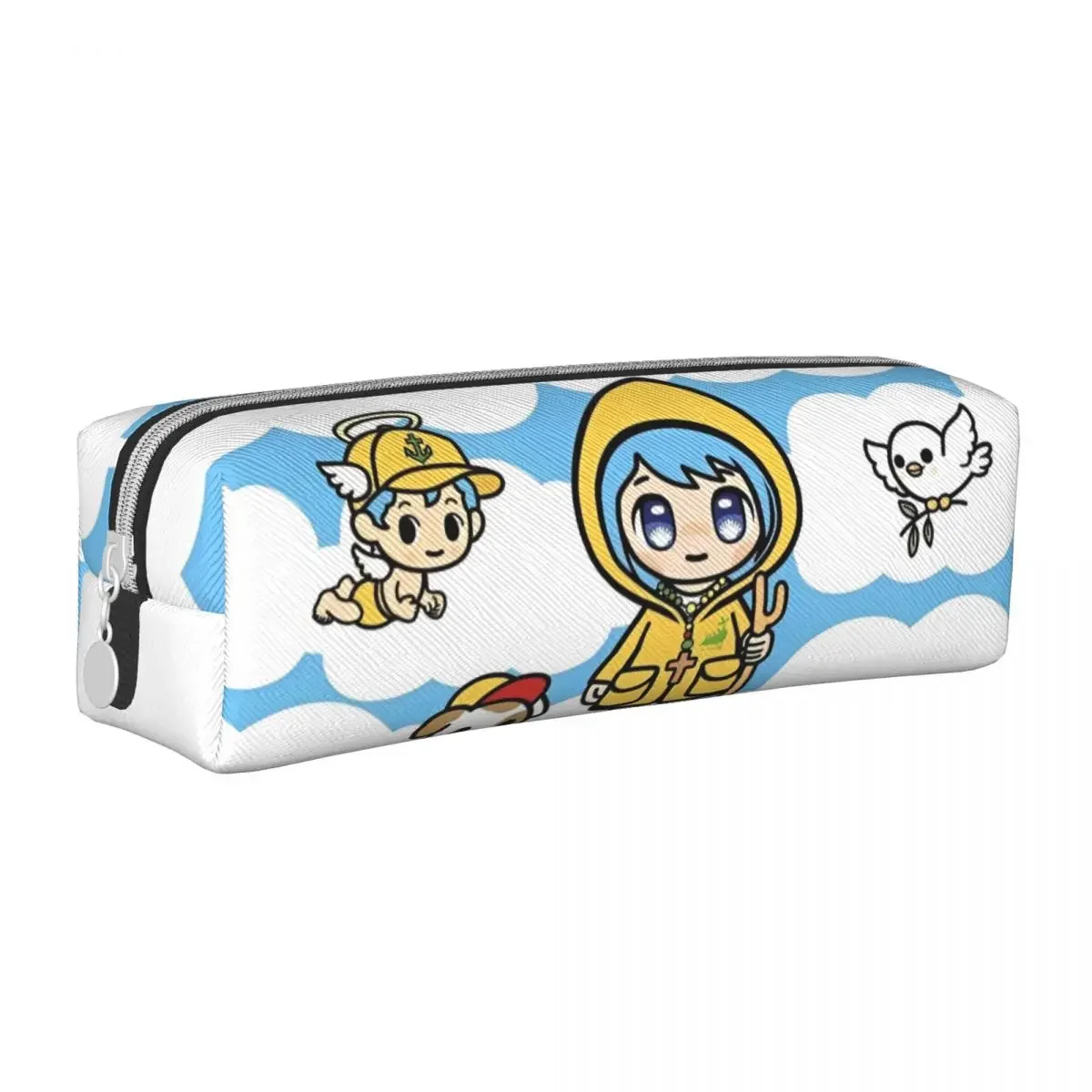 

Luce Vatican Mascot Pencil Case Catholic Church 2025 Pen Box Bag Girl Boy Big Capacity School Supplies Cosmetic Pencilcases