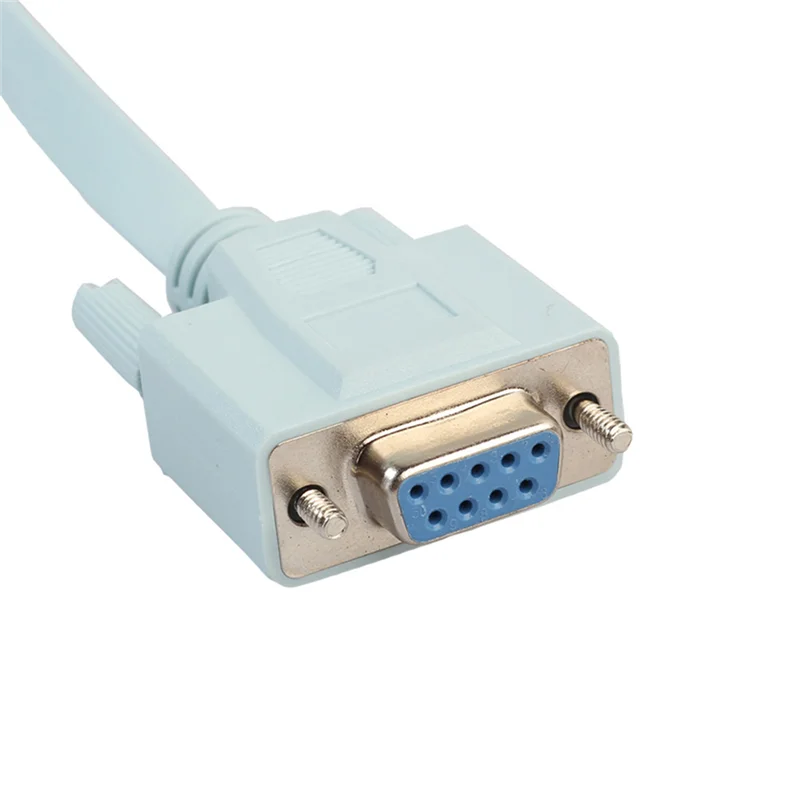 

USB консольный кабель RJ45 Cat5 Ethernet к Rs232 DB9 COM порт Последовательный женский ролловер роутеры сетевой адаптер Кабель 1,8 м