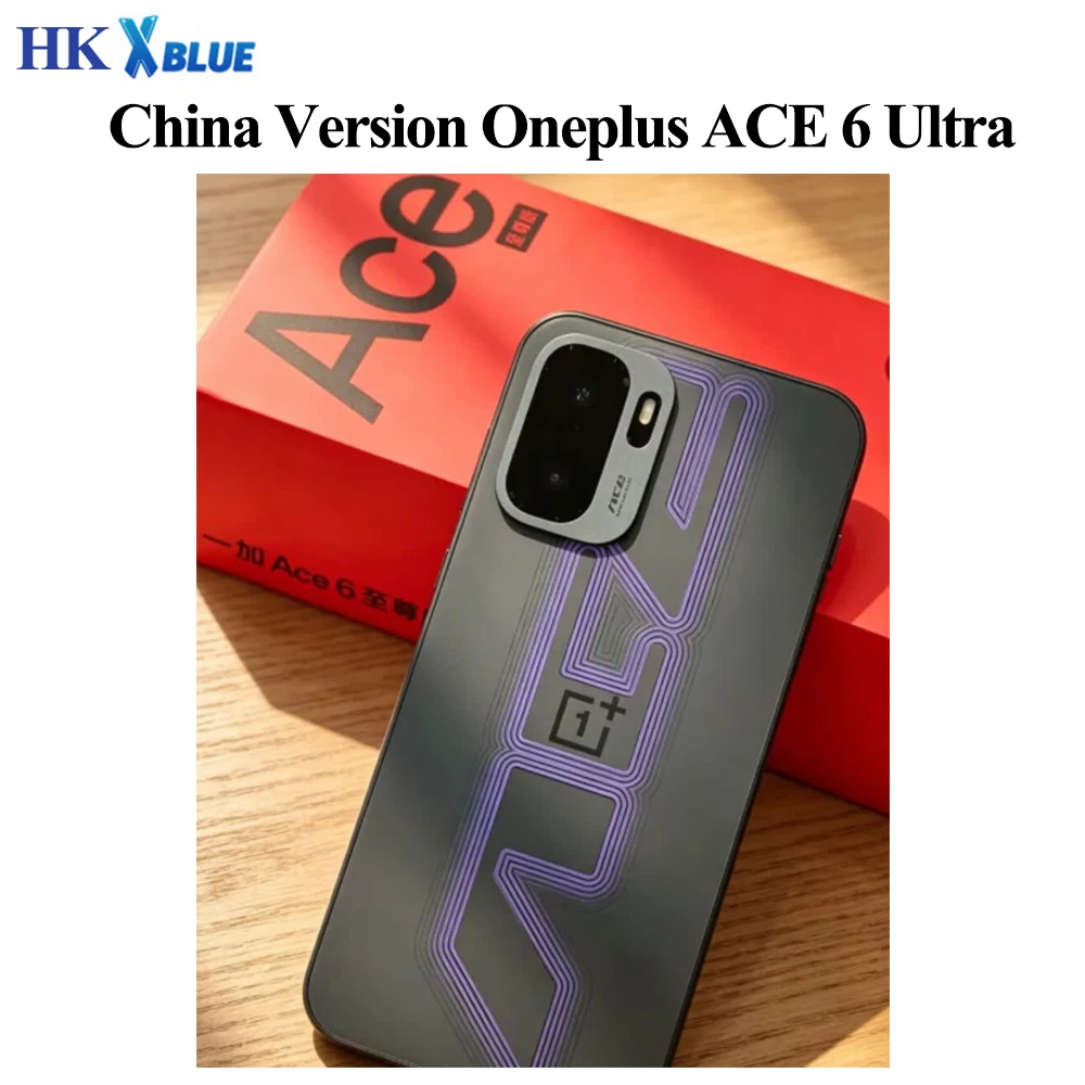 OnePlus ACE 6 Ultra Region Network Unlocked NFC OTA Dimensity9500 AMOLED 6.78Inch Max 165Hz 50MP OIS 8600mAh 120W SuperVOOC