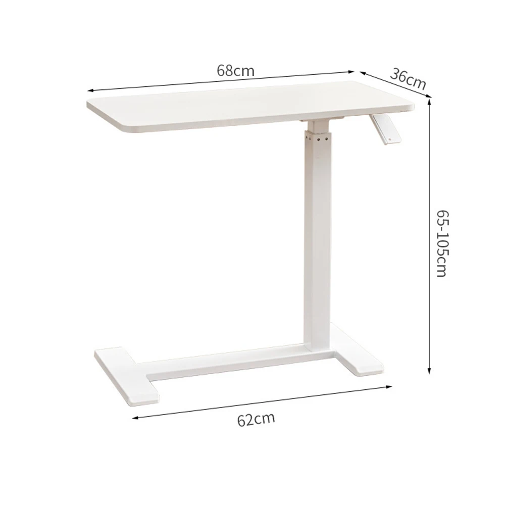 1 pçs mesa de cabeceira preguiçosa estudante mesa do computador dobrável bancada de trabalho mesa de elevação pneumática sofá mesa bancada discurso