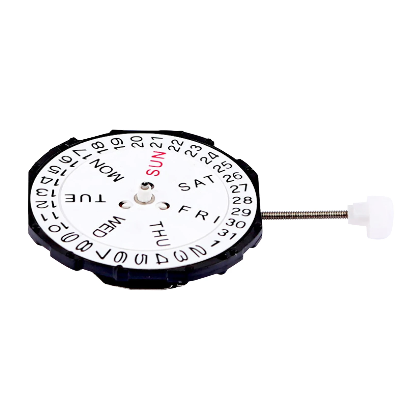 26mm Dual Calendar Day & Date @ 3 Replacement Quartz Watch Movement for SL28 watchmakers and watch repairing workers