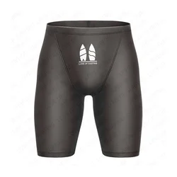 LOVE OF SURFING 2023 Summer New Men's Flat Corner Swimsuit Water Sports Tight Surfing Shorts Swimming