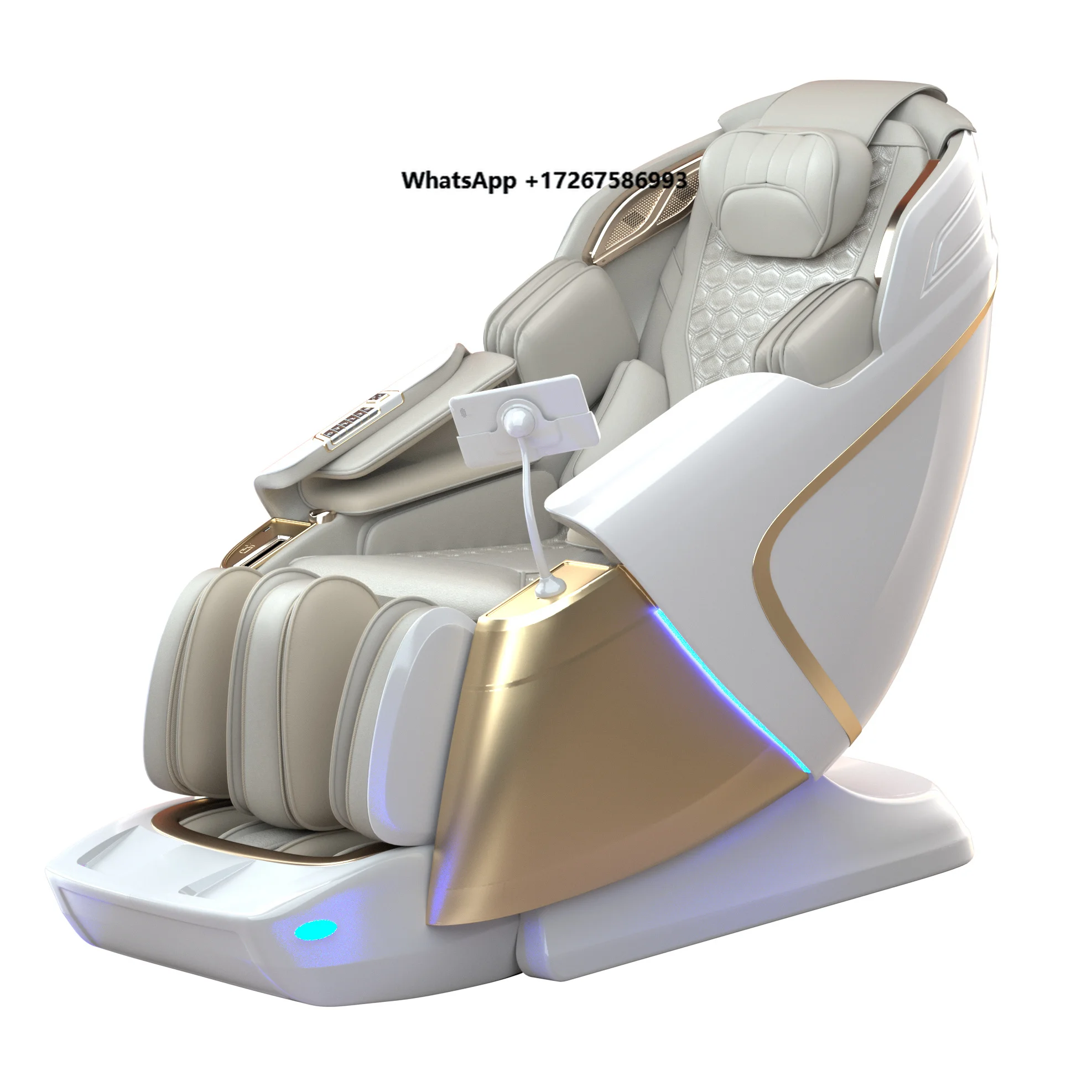 Luxury Full Body Massage Chair Popular Dual Core 4D Zero Gravity Body Scan Direct Supply Massage Chair