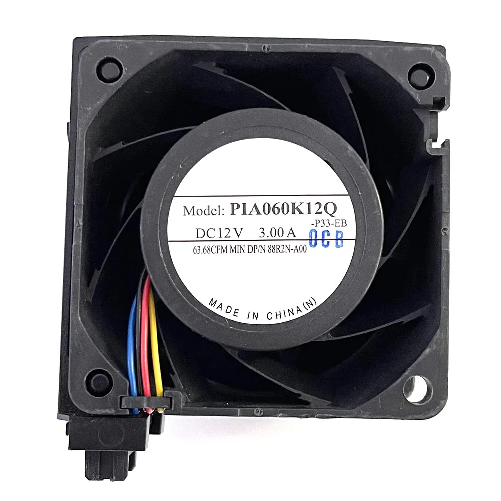 Server Fan For DELL For PowerEdge R750 R750Xa R750Xs R7525 0XD7N7 XD7N7 PFM0612XHE-SM02 PIA060K12Q-P33-EB 88R2N-A00 DC12V