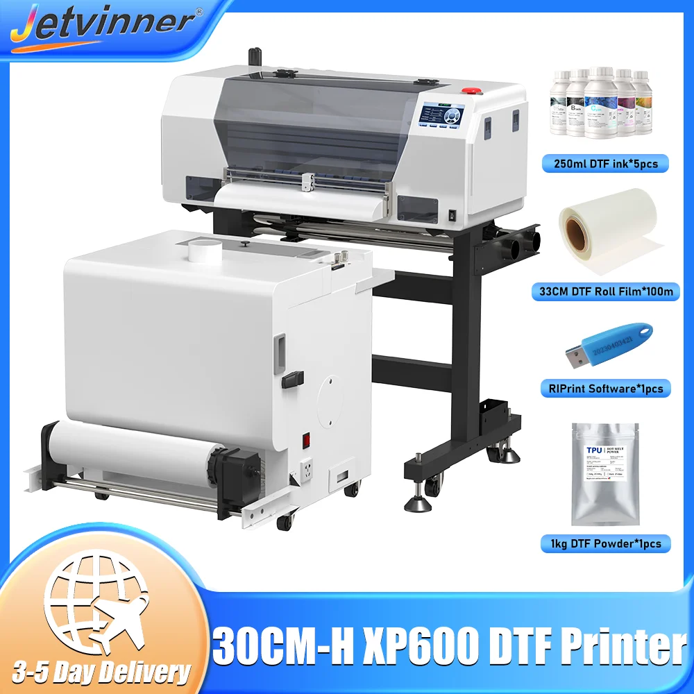 

Принтер A3+ DTF для Epson XP600 Принтер прямого переноса пленки A3 impresora dtf Для всех тканевых печати Футболка Печатная машина