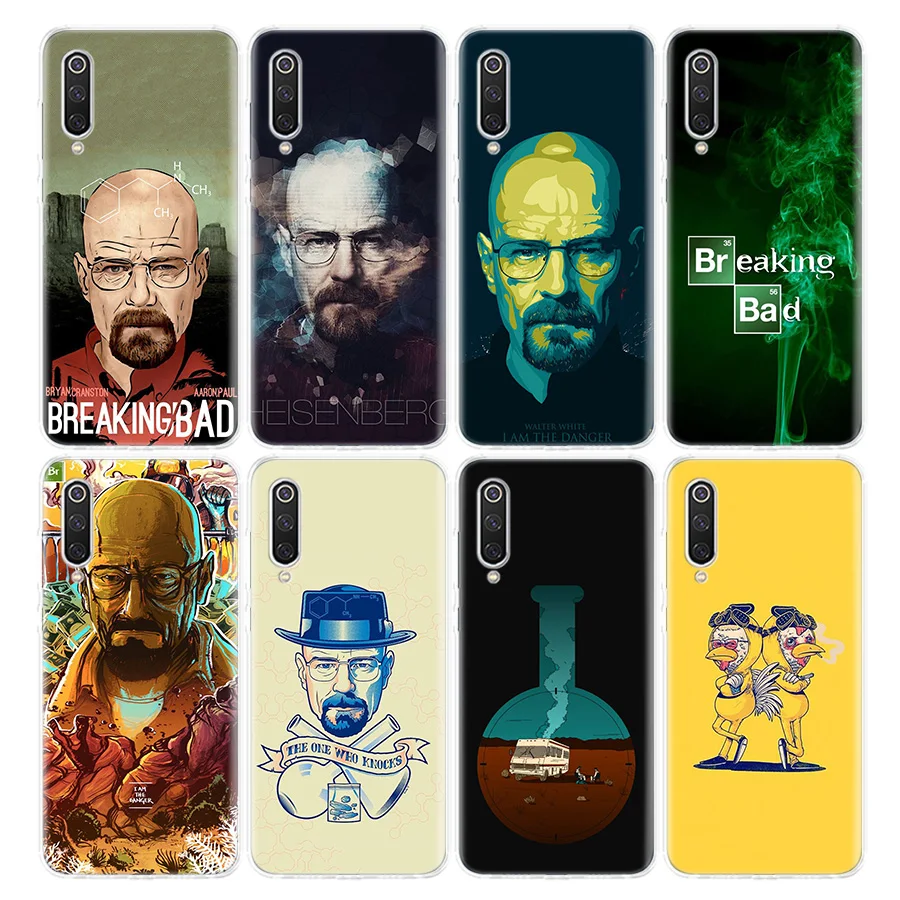 Breaking Bad artwork Phone Case For Xiaomi Redmi Note 13 12 11 10 11E Pro Plus 12S 11S 11T 10S 9 9S 8 8T 7 Soft TPU Back Cover N