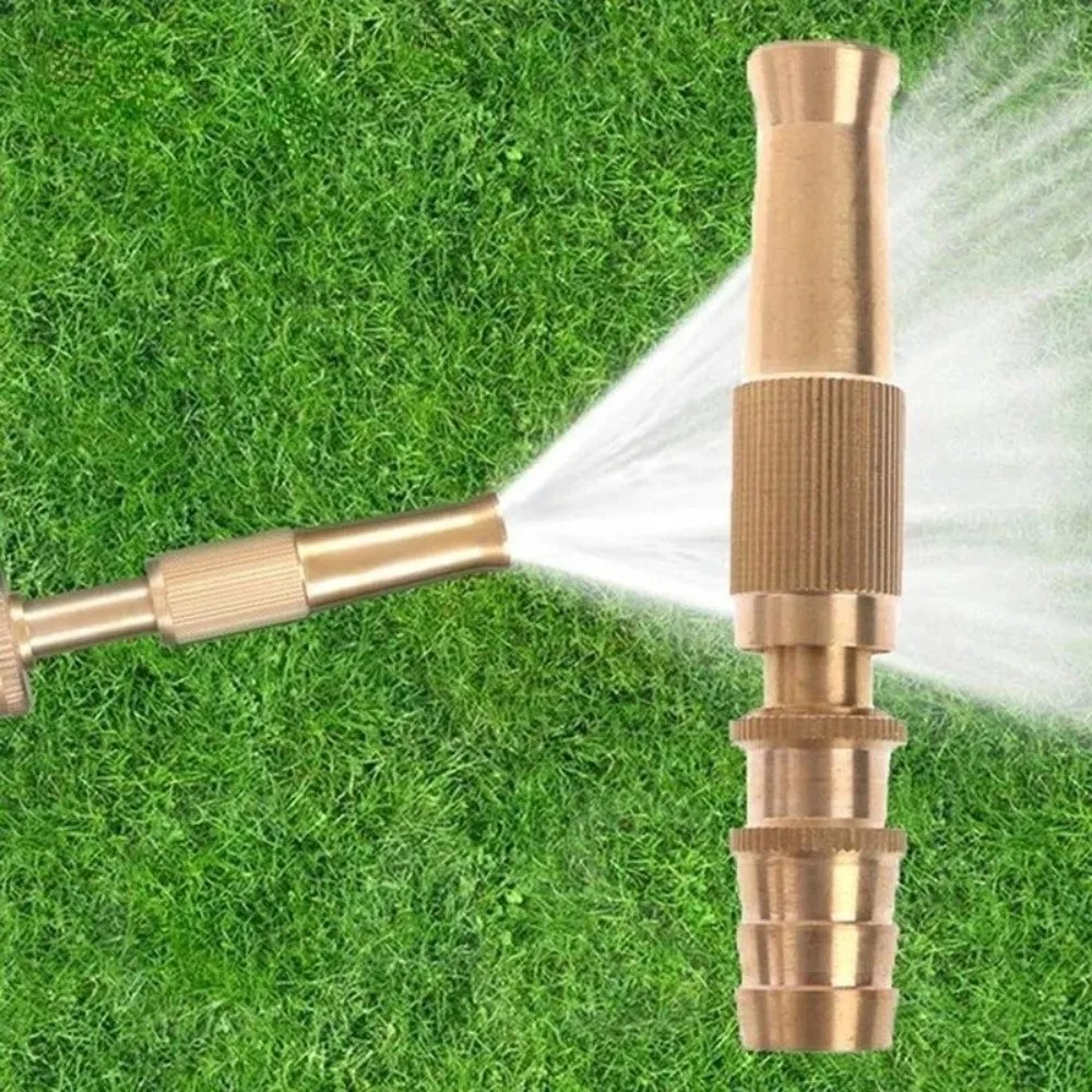 Adjustable Water Spray Torch Nozzle Pressure Washer High Pressure Washing Machine Nozzle with Quick-connect Connector 1/2
