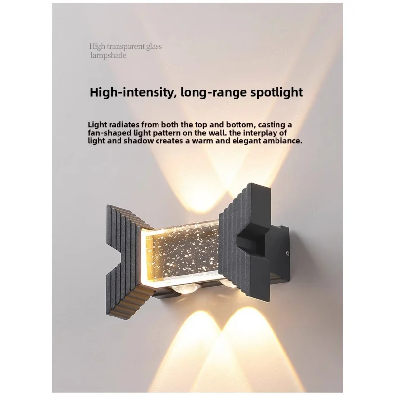 shinyying-applique-murale-exterieure-4-6-8-applique-led-en-acier-inoxydable-Etanche-ip65-Eclairage-haut-et-bas-pour-jardin-et-cour