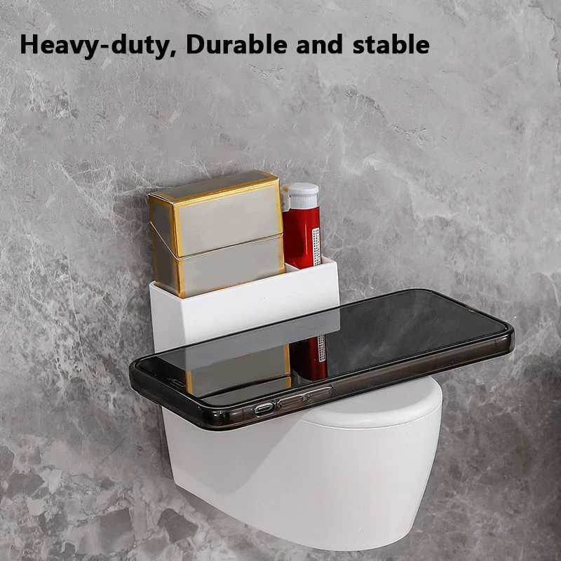 Creative Toilet Ashtray Home Bathroom Storage Cigarette Case With Lid Wall-mounted Plastic Ashtray Suitable For Home Office Use