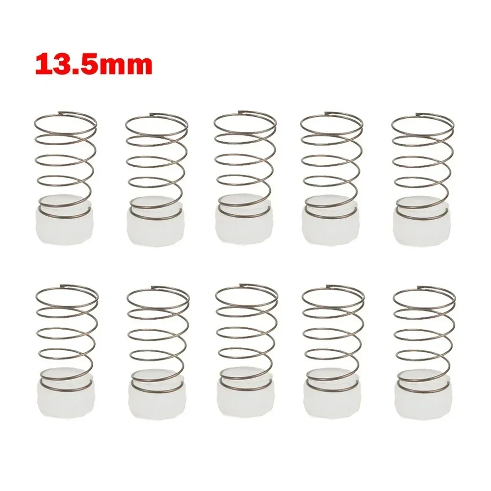 10 Set Air Compressor Rubber Seal Pads Spring Set Air Compressor Accessories Check Valve Spool Spring 28 X 13.5mm