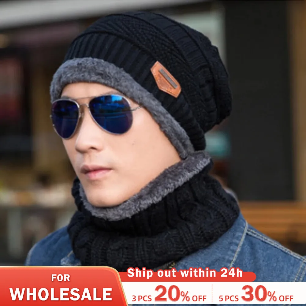 Winter Hat Skullies Beanies Hats Beanies For Men Women Wool Scarf Caps Balaclava Mask Gorras Bonnet Knitted Hat