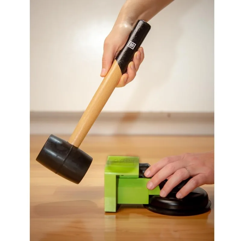 

Heavy Duty Floor Gap Fixing Tool - Enhanced Suction Cups and Scratch Free Mallets