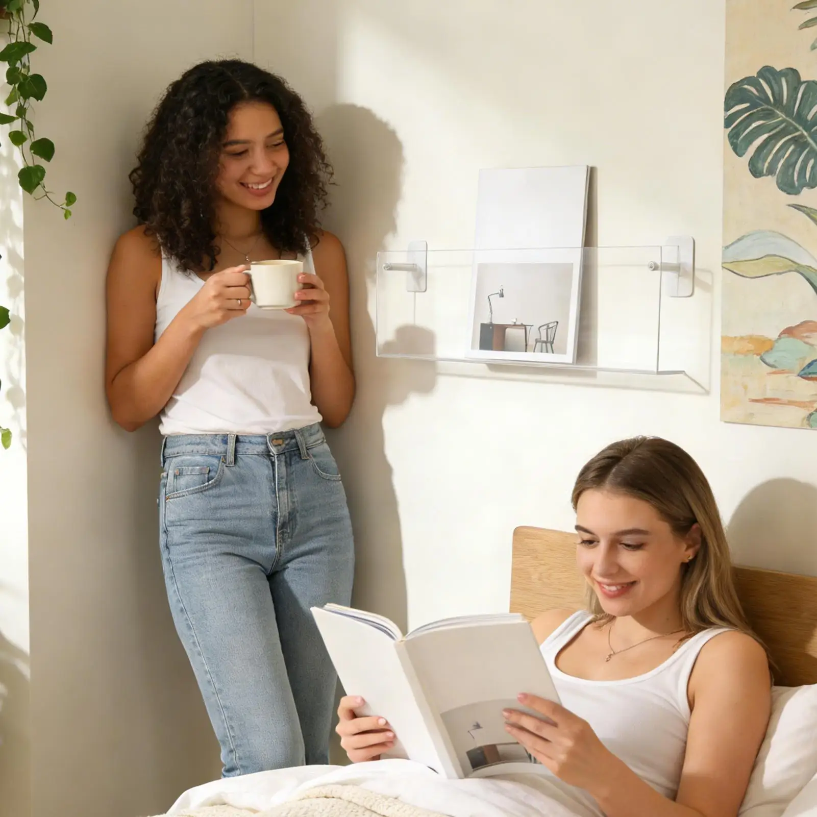 2Pcs Acrylic Storag…