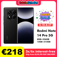 Xiaomi Redmi Note 14 Pro 5G NFC smartphone MediaTek dimension 7300-Ultra AMOLED screen 6,67 1,5 K 120 Hz 5110 mAh 200 MP camera