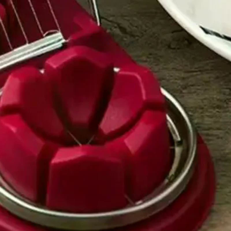 Multifunctional Egg Cutter Stainless Steel Egg Slicer Sectioner Cutter Mold Flower-Shape Luncheon Meat Cutter Kitchen Gadgets