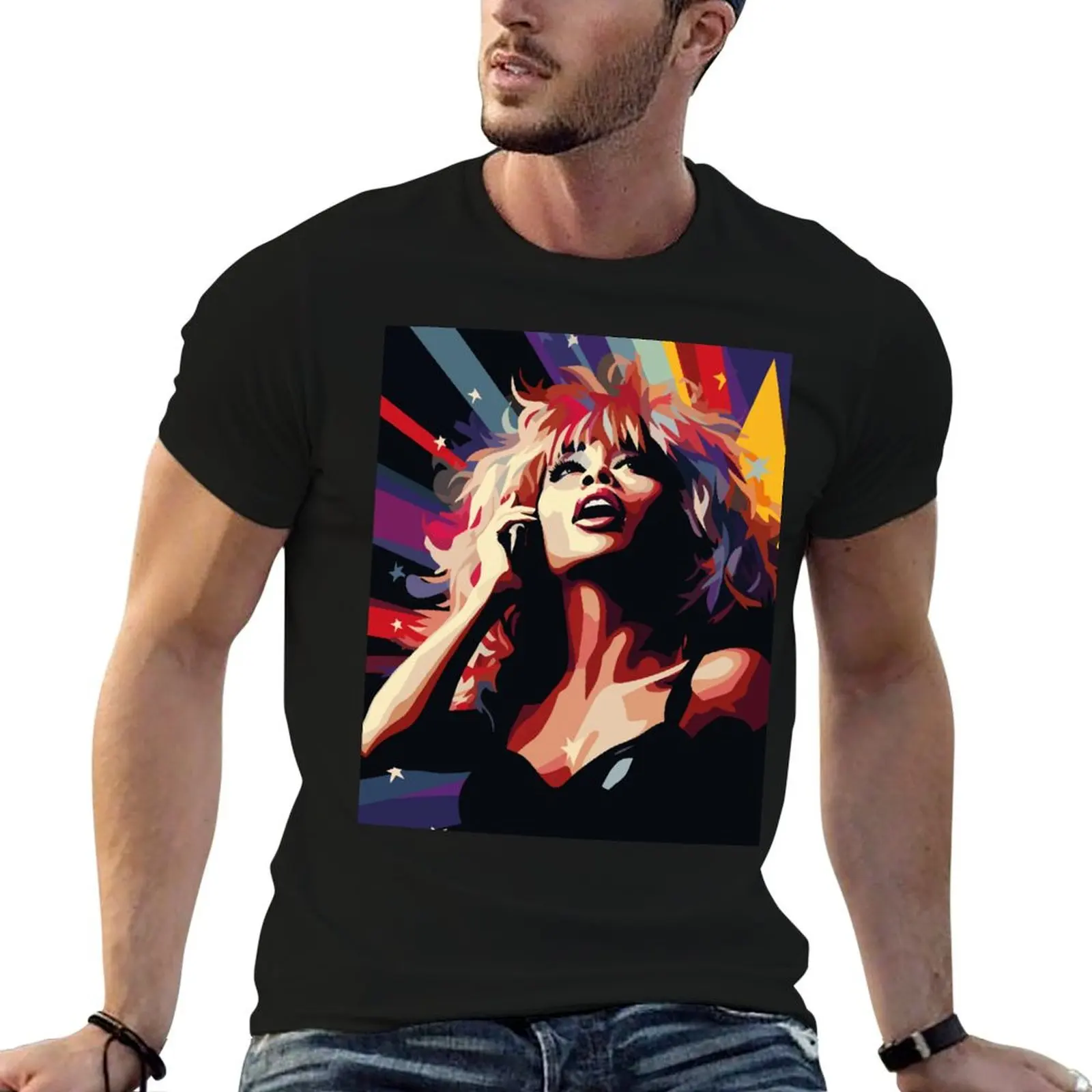 

Great Tina Painting T-Shirt cotton t shirt pack t shirt personalised T-Shirt