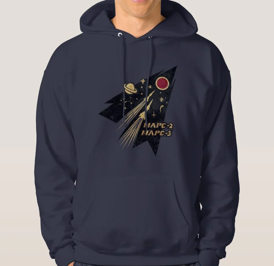 

Soviet Space Program USSR MAPC-2 and MPAC-3 Probe Pullover Hoodie Comfortable Cotton Casual Mens Sweatshirt Fashion Streetwear