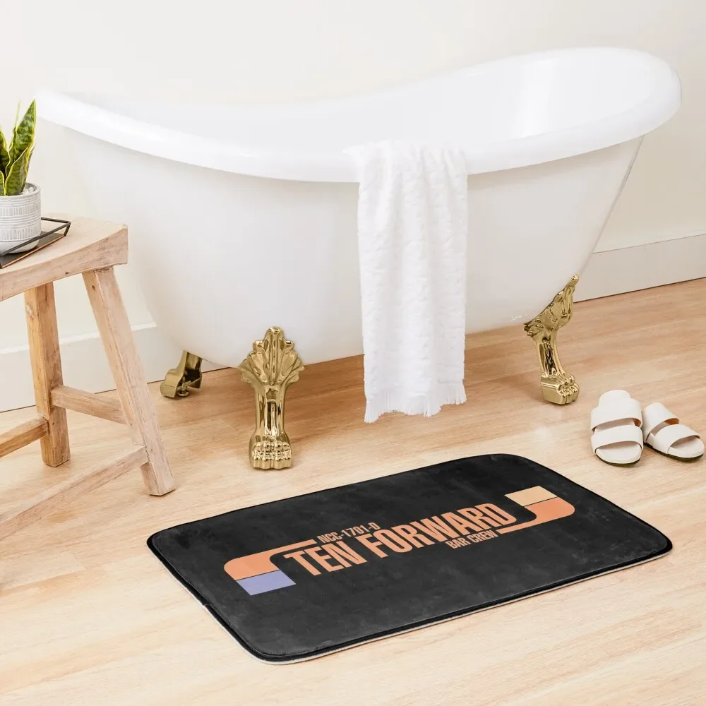 

Ten Forward Bar Crew NCC 1701-D Bath Mat Absorbent Carpet For Bathroom Floor Toilet Mat