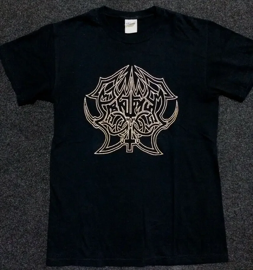 เสื้อยืด abruptum beherit basphemy sarcofago โลหะสีดำแทรชเมทัล666โลหะ