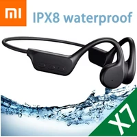 Audífonos Xiaomi IPX8 a Prueba de Agua con Conducción Ósea X7, Bluetooth, MP3, para Natación y Deportes, Inalámbricos, con Bajos HIFI y Música Estéreo
