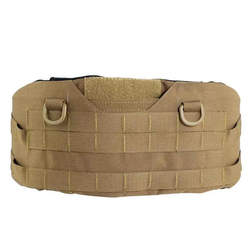 Nylon Tactical Molle Waist Seal Cover Outdoor Multi-functional AVS Protective Belt Extension Waist Belt