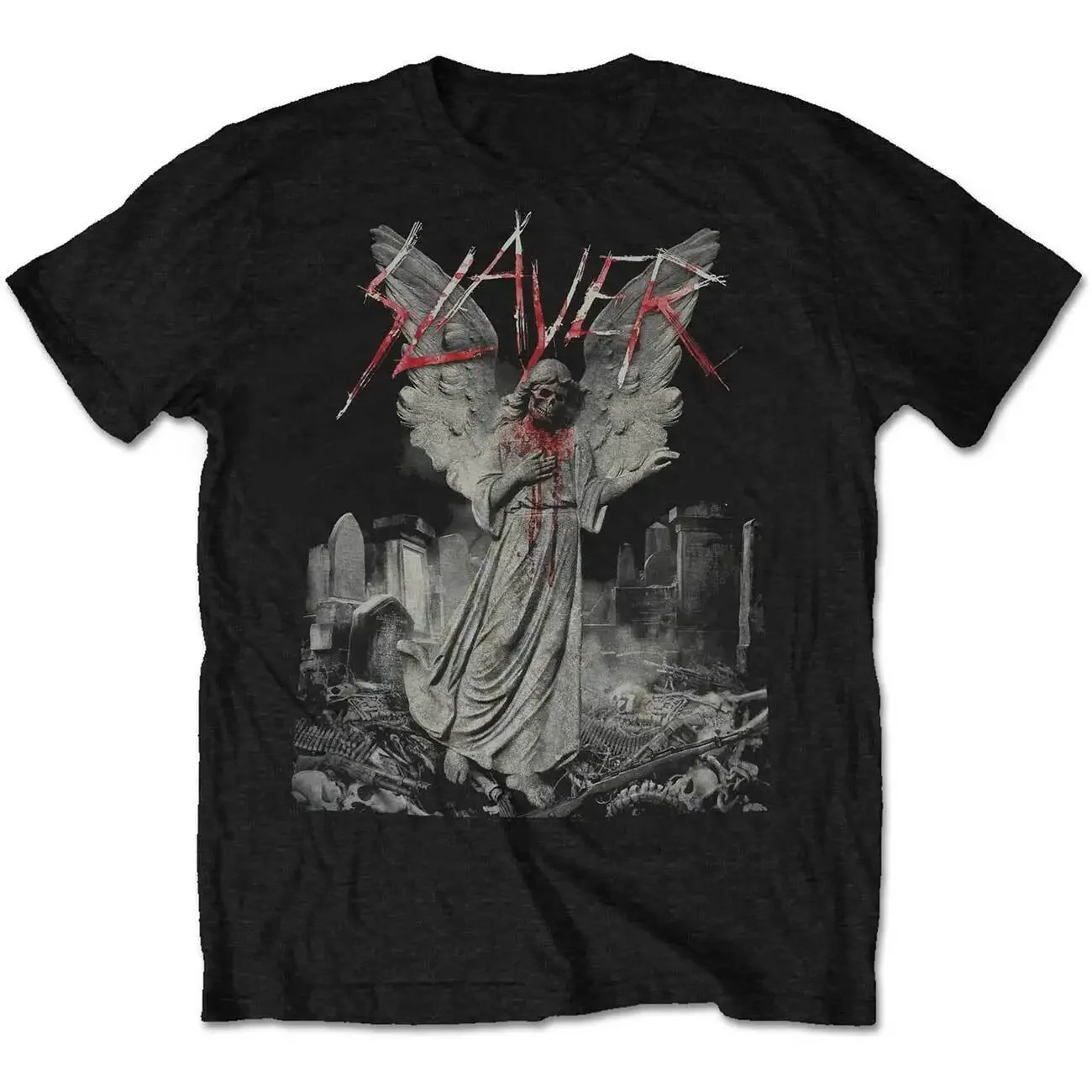 Slayer T Shirt Gravestone Walks Official New