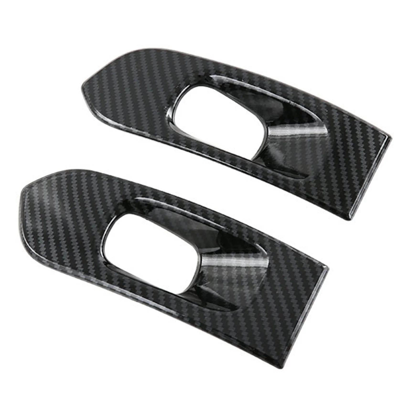 2Pcs Car Front Fog Light Lamp Frame Cover Trims Front Fog Lamp Frame for Toyota Sienna 2021-2022