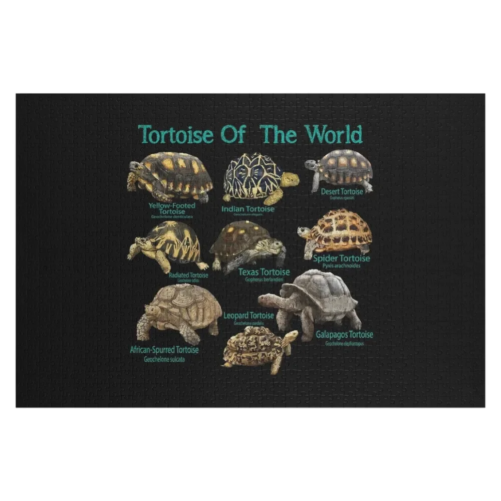 Tortoise Of The World Jigsaw Puzzle Game Children Wooden Decor Paintings Puzzle